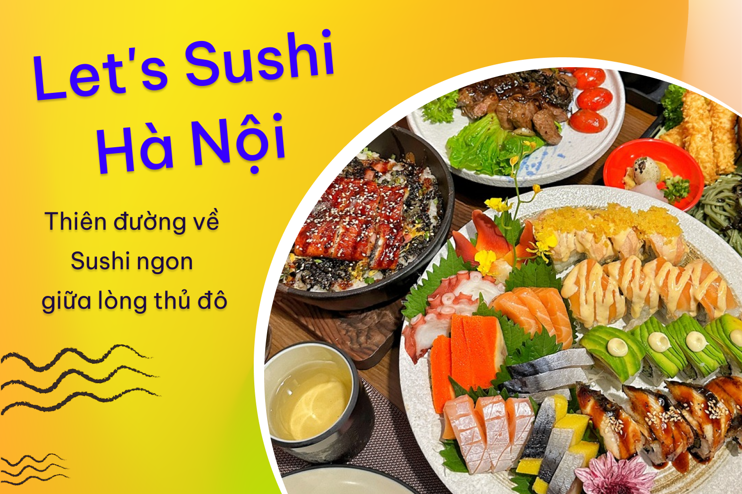 sushi ngon hà nội, món ngon hà nội