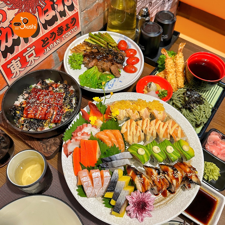 sushi ngon hà nội, món ngon hà nội